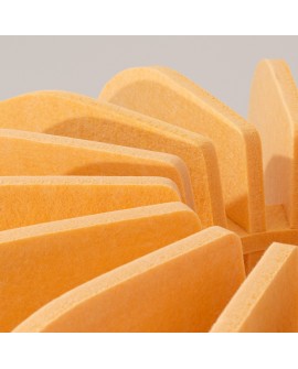 Lampa podłogowa MULA 45 żółta