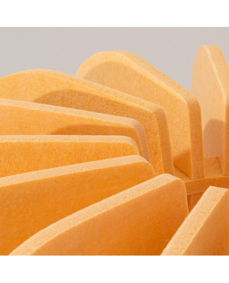 Lampa podłogowa MULA 45 żółta