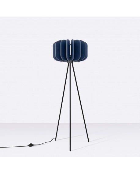 Lampa podłogowa MULA 45 granatowa