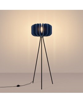 Lampa podłogowa MULA 45 granatowa