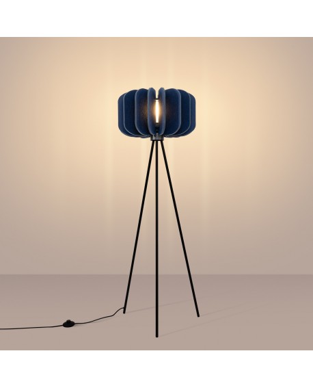 Lampa podłogowa MULA 45 granatowa