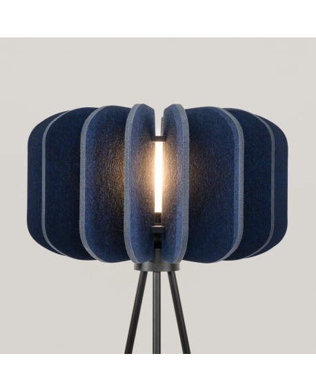 Lampa podłogowa MULA 45 granatowa