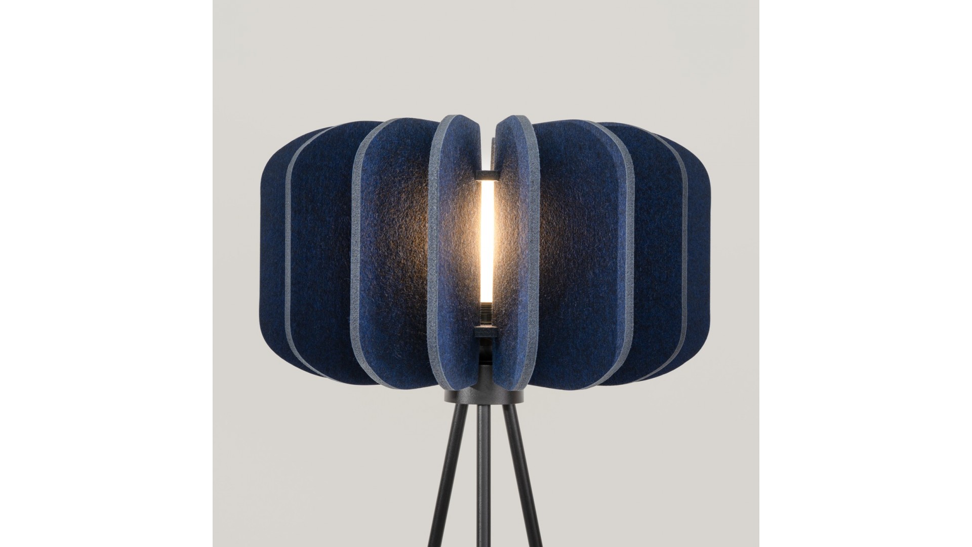 Lampa podłogowa MULA 45 granatowa