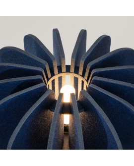 Lampa podłogowa MULA 45 granatowa