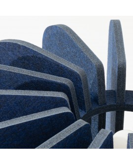 Lampa podłogowa MULA 45 granatowa