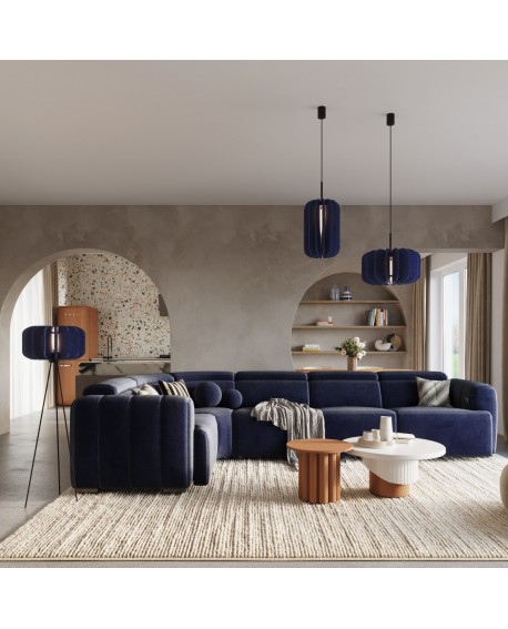 Lampa podłogowa MULA 45 granatowa