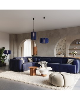 Lampa podłogowa MULA 45 granatowa