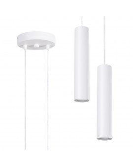 Lampa wisząca LAGOS 2P biała