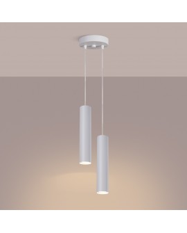 Lampa wisząca LAGOS 2P biała