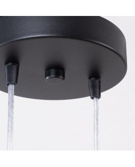 Lampa wisząca LAGOS 2P czarna