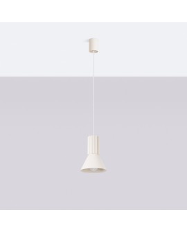 Lampa wisząca ESTRIA 1 beżowa