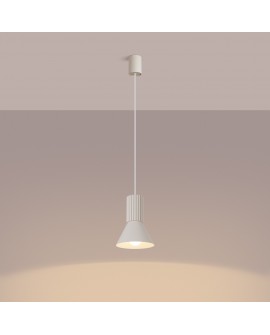 Lampa wisząca ESTRIA 1 beżowa