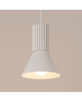 Lampa wisząca ESTRIA 1 beżowa