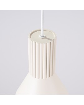 Lampa wisząca ESTRIA 1 beżowa