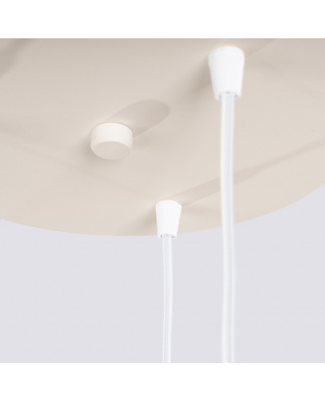 Lampa wisząca ESTRIA 3P beżowa