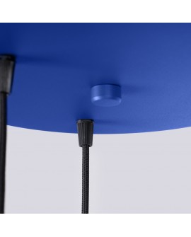 Lampa wisząca ESTRIA 3P biała/ultramaryna