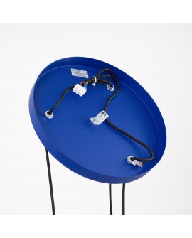 Lampa wisząca ESTRIA 3P biała/ultramaryna