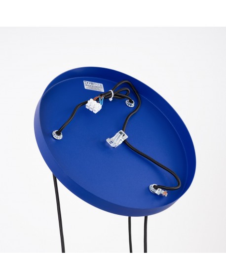 Lampa wisząca ESTRIA 3P biała/ultramaryna