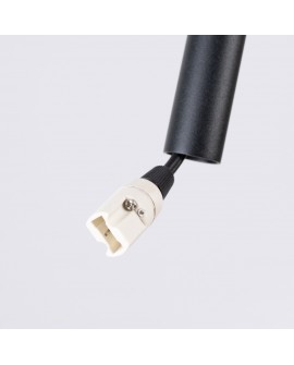 Lampa wisząca FELTRO 1 czarna/beżowa