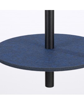 Lampa wisząca FELTRO 1 czarna/granatowa