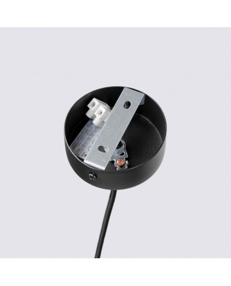 Lampa wisząca FELTRO 1 czarna/granatowa