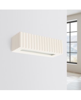 Kinkiet ceramiczny RIGATA beżowy