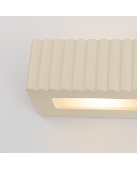 Kinkiet ceramiczny RIGATA beżowy