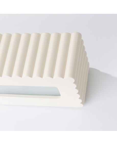 Kinkiet ceramiczny RIGATA beżowy