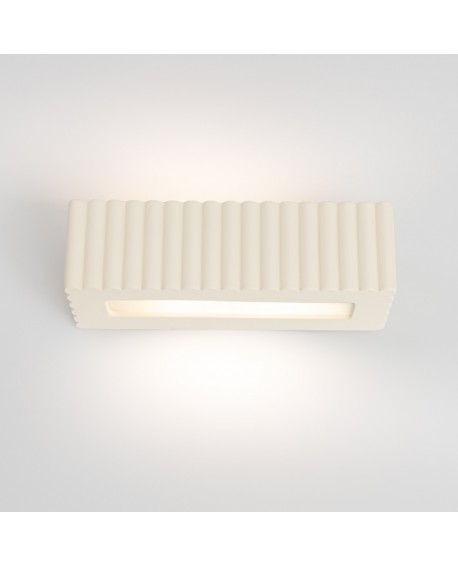 Kinkiet ceramiczny RIGATA beżowy