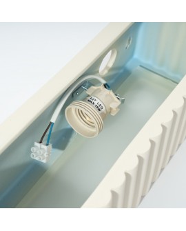 Kinkiet ceramiczny RIGATA beżowy