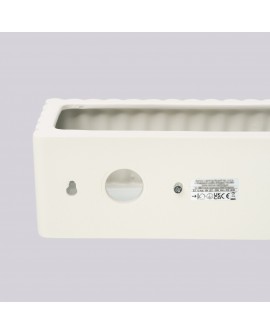 Kinkiet ceramiczny RIGATA beżowy