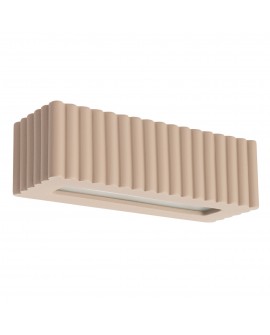 Kinkiet ceramiczny RIGATA taupe