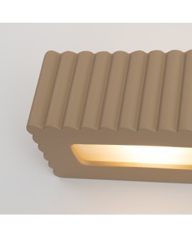 Kinkiet ceramiczny RIGATA taupe