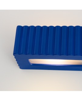 Kinkiet ceramiczny RIGATA ultramaryna