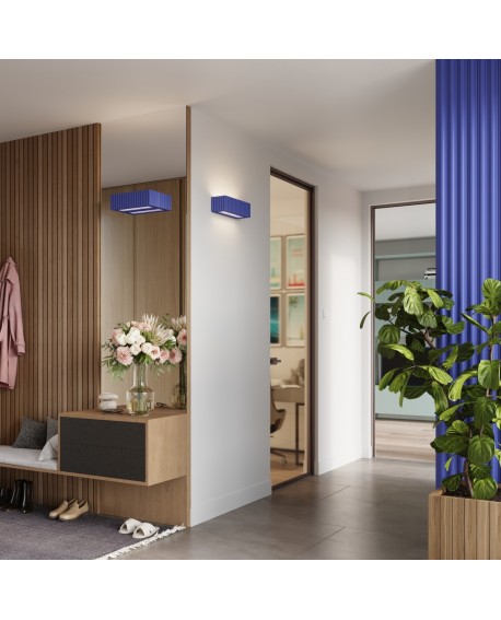 Kinkiet ceramiczny RIGATA ultramaryna