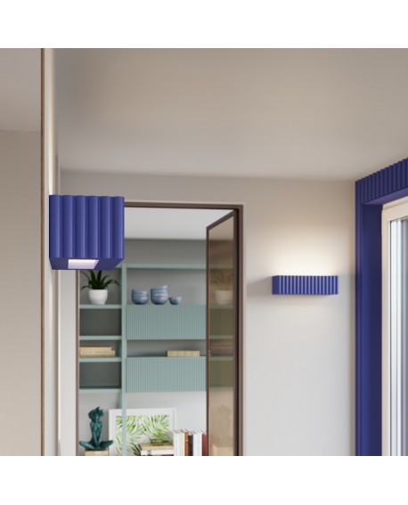 Kinkiet ceramiczny RIGATA ultramaryna