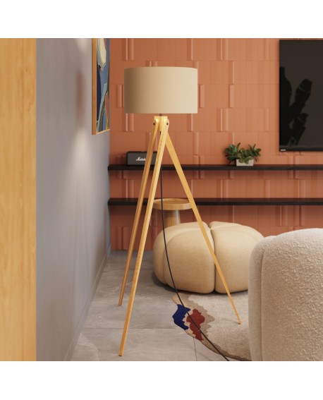 Lampa podłogowa NATT taupe