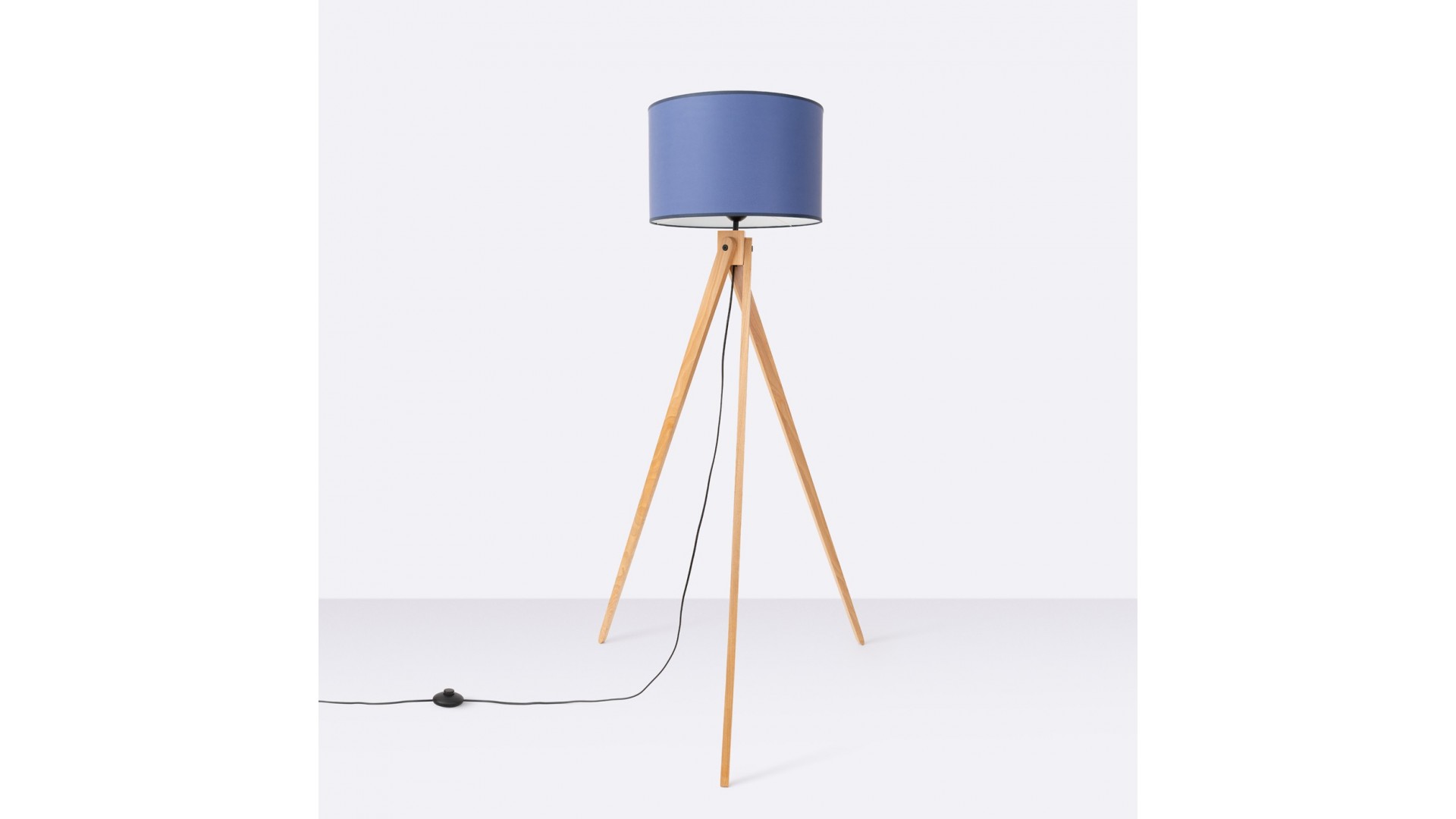 Lampa podłogowa NATT granat