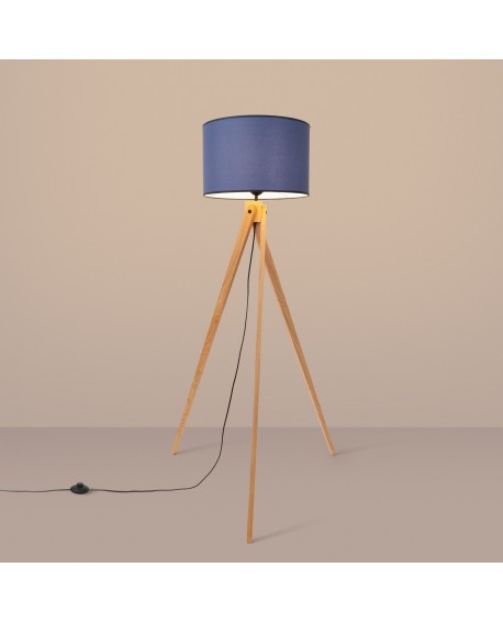 Lampa podłogowa NATT granat