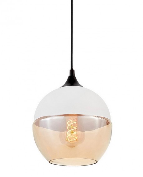 LAMPA WISZĄCA NOWOCZESNA LOFT BIAŁA ALBION LUMINA DECO