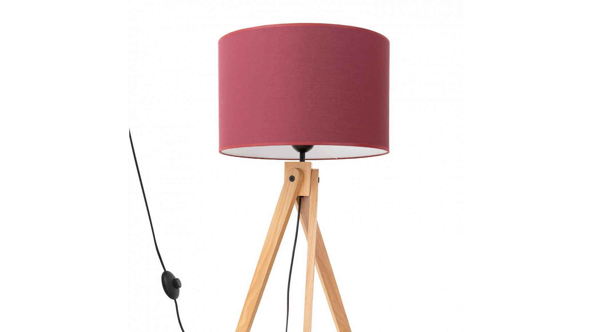 Lampa podłogowa NATT burgund