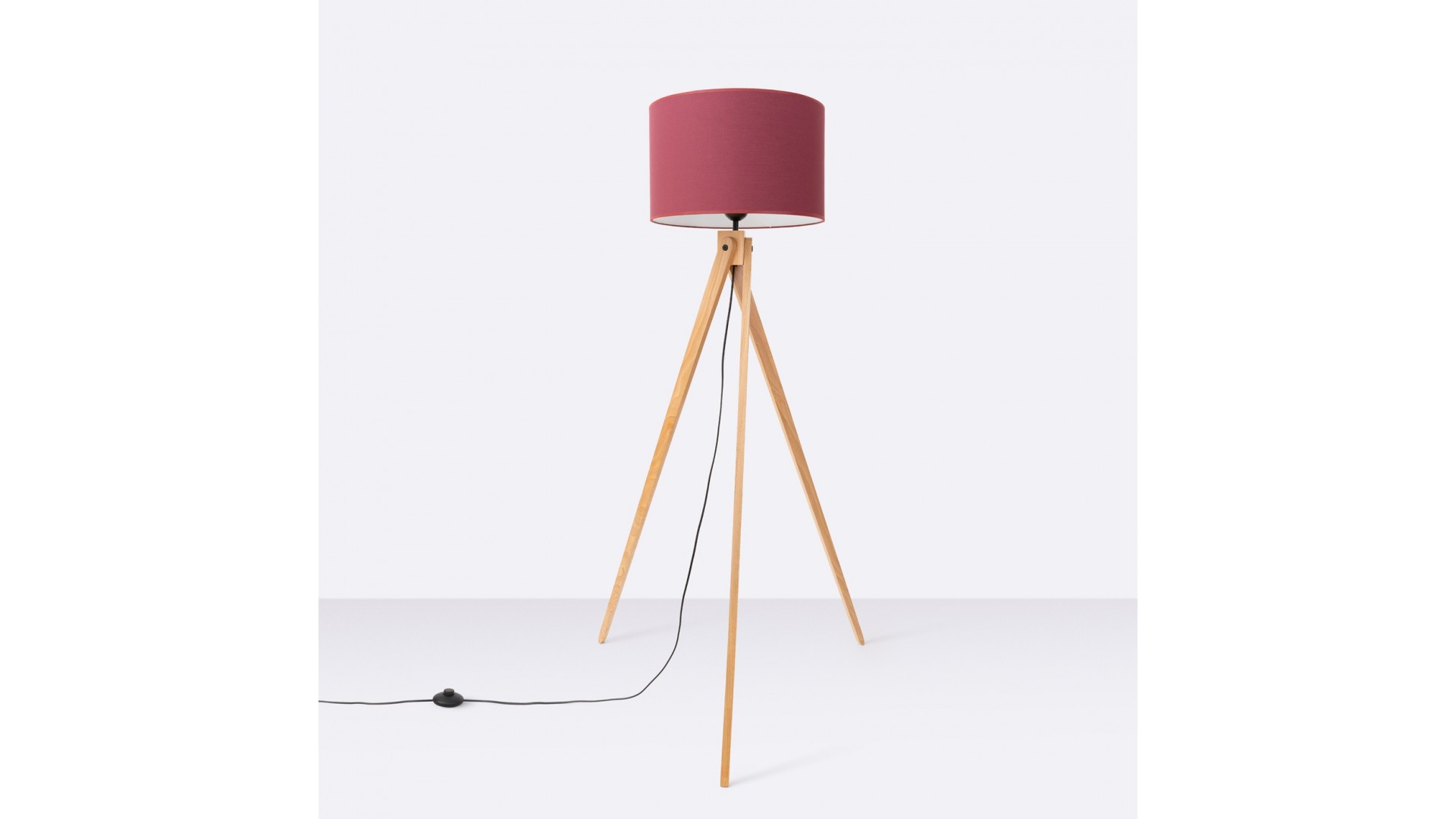 Lampa podłogowa NATT burgund