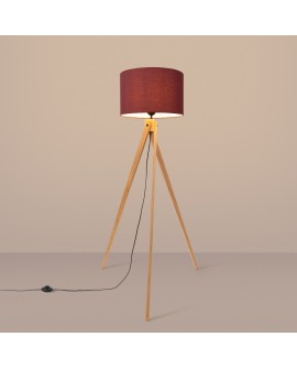Lampa podłogowa NATT burgund