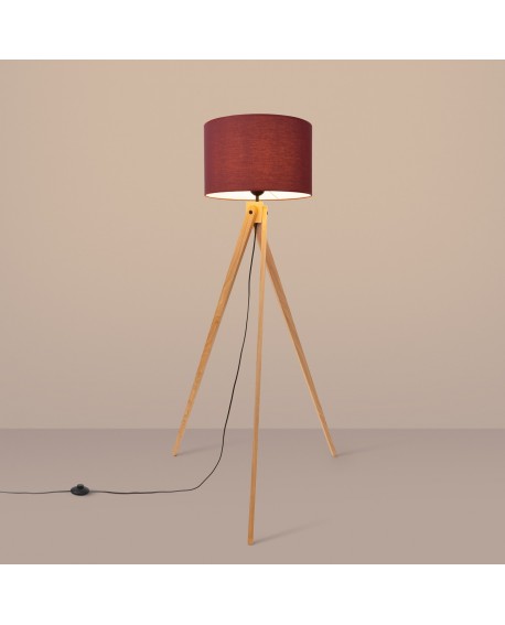 Lampa podłogowa NATT burgund