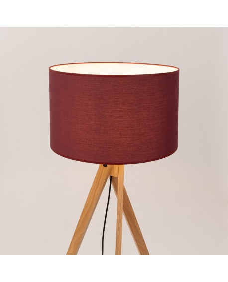 Lampa podłogowa NATT burgund
