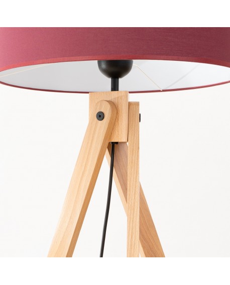 Lampa podłogowa NATT burgund