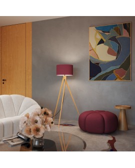 Lampa podłogowa NATT burgund