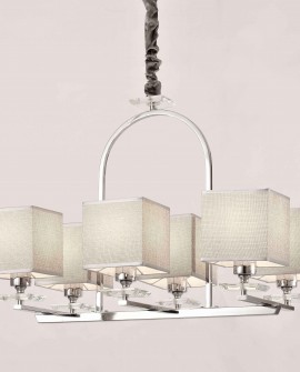 LAMPA WISZĄCA CHROMOWANA LINIANO W6