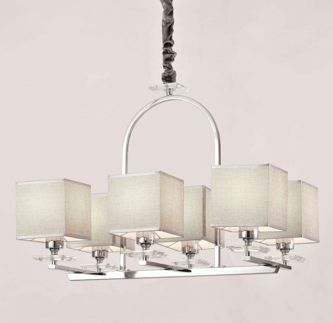 LAMPA WISZĄCA CHROMOWANA LINIANO W6
