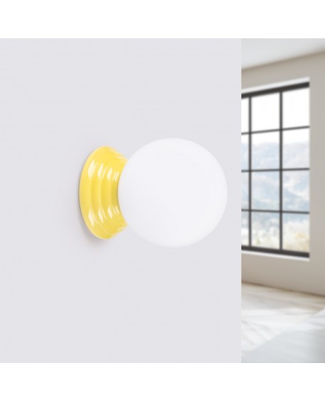 Kinkiet ZORI żółty IP44